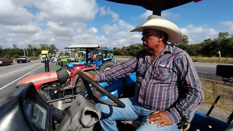 Productores protesta Tamaulipas